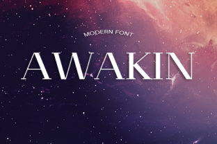 Awakin: A Timeless Display Font for Thoughtful Branding