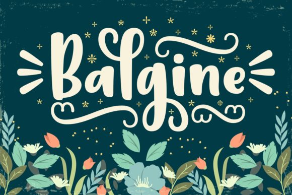 Balgine: A Display Font That Earns Its Space