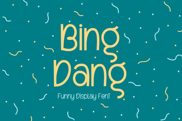 Bing Dang: A Playful Display Font That Feels Like a Gentle Smile