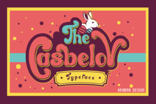 Casbelov: A Display Font That Feels Like a Smile