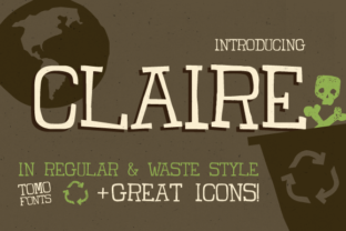 Claire Display Font for Small Business Branding