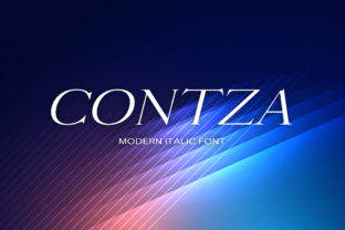 Contza: A Display Font That Breathes Quiet Confidence