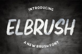 Elbrush: A Display Font for Bold Digital Branding