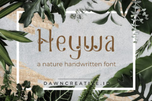 Heywa: A Display Font That Stops Scrollers and Builds Brand Recall