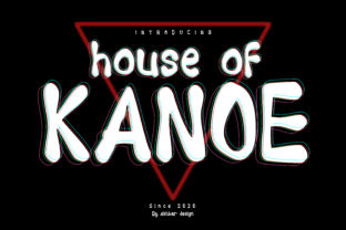 House of Kanoe: A Friendly Display Font for Digital Branding