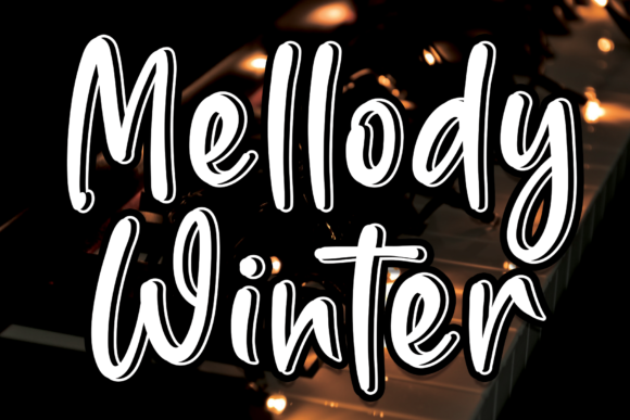 Mellody Winter: A Display Font That Makes Your Brand Feel Warmer