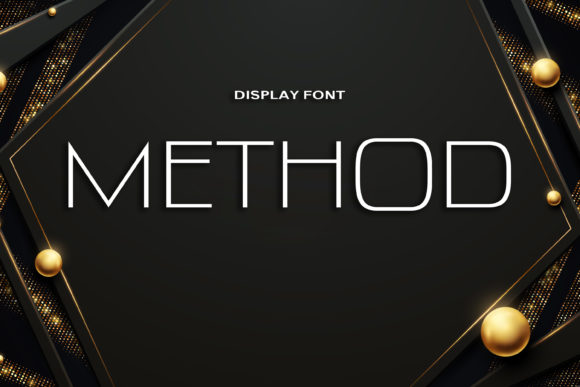 Method: A Clean Display Font for Modern Web Design
