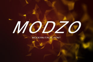Modzo: A Clean, Smart Display Font for Modern Web Design