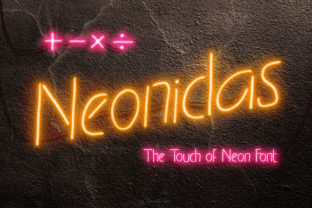 Neonidas: A Bold Display Font for Editorial Impact