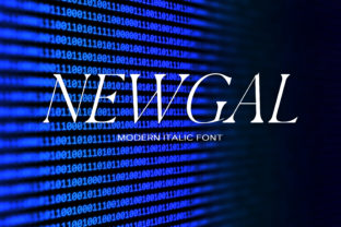 Newgal: A Clean, Modern Display Font for Digital Brands