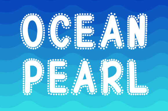 Ocean Pearl: A Display Font That Makes Your Headlines Unmissable