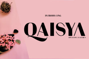 Qaisya: A Display Font That Breathes Quiet Romance Into Editorial Layouts