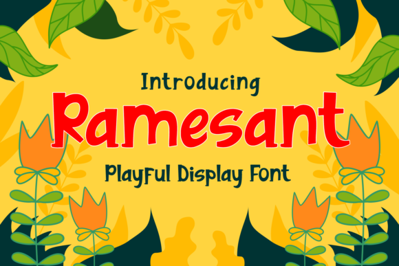 Ramesant: A Playful Display Font That Makes Campaigns Pop