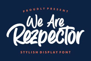 Rezpector: A Display Font That Makes Your Headlines Unmissable