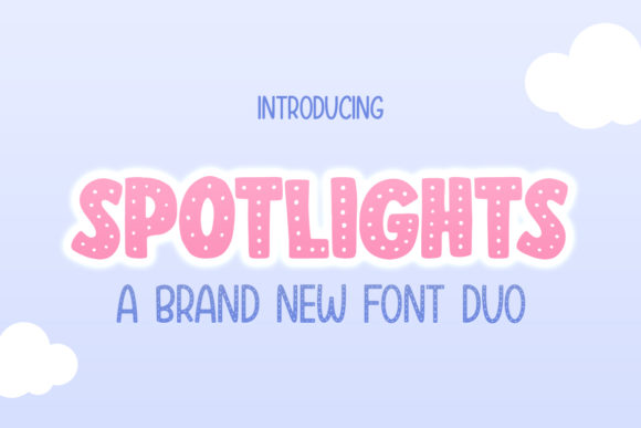 Spotlights: A Display Font That Makes Your Headlines Instantly Clear